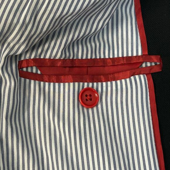 J Crew Women's Black Wool Blazer Career Office Professional Preppy Smart Size 10 - Picture 4 of 6